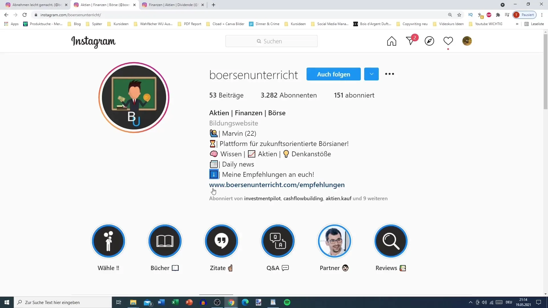 Optimierung des Call-to-Action in Instagram-Beschreibungen