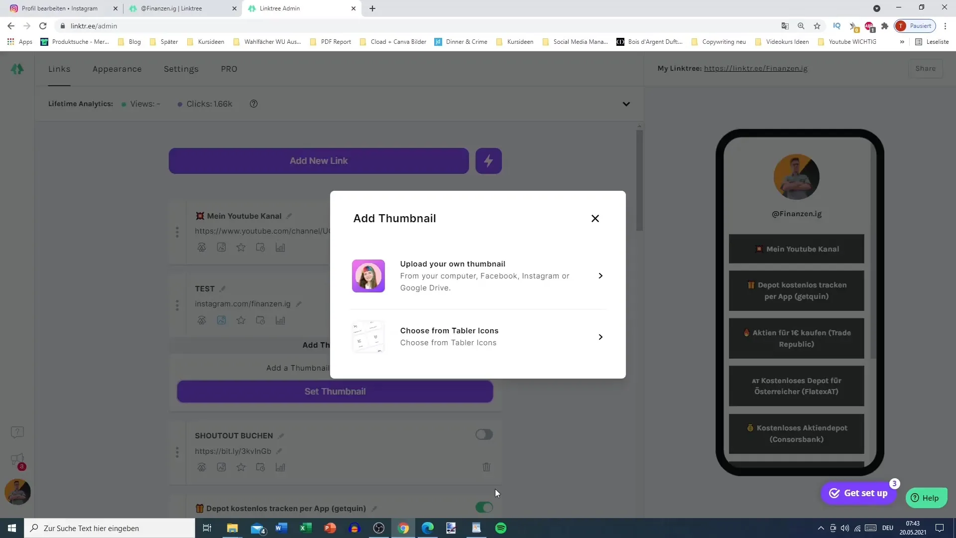 Così usi Linktree in modo efficace per Instagram