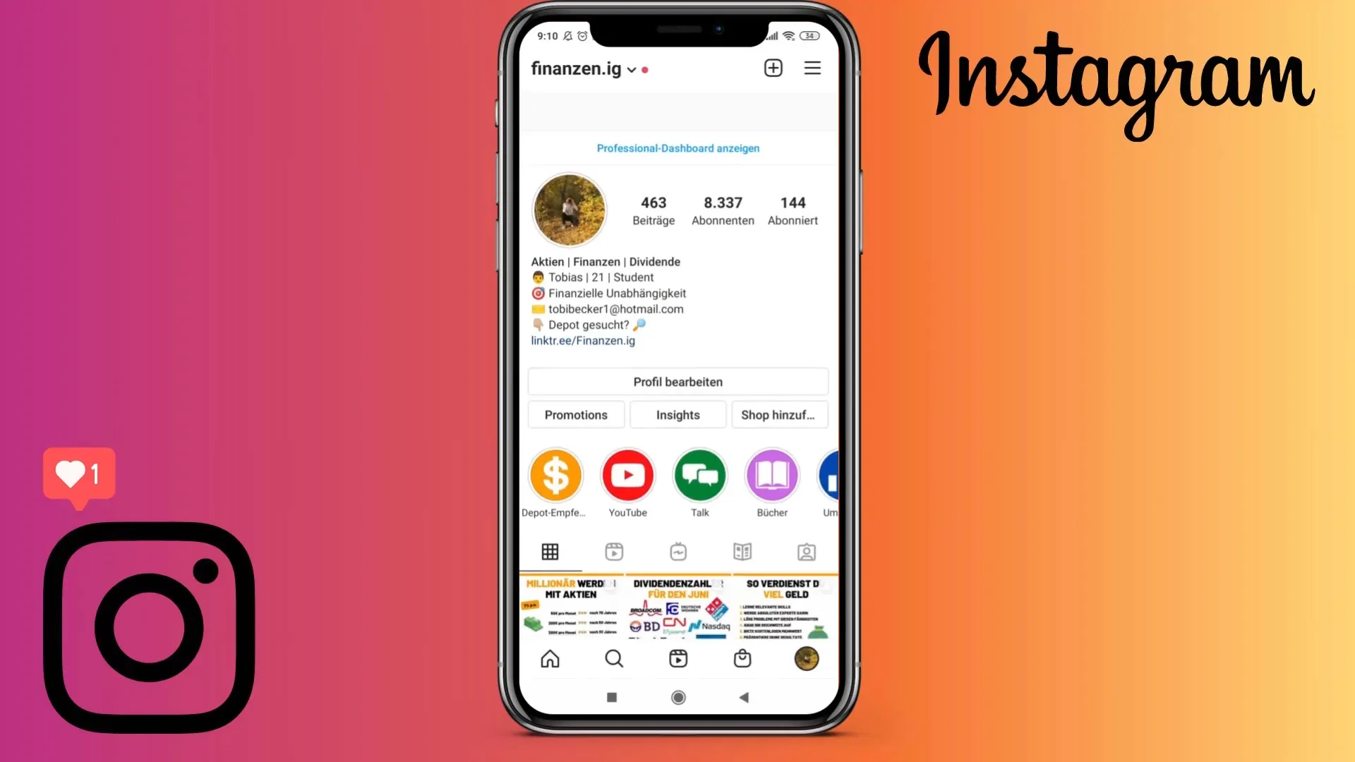 Istoria ta pentru marketing eficient pe Instagram