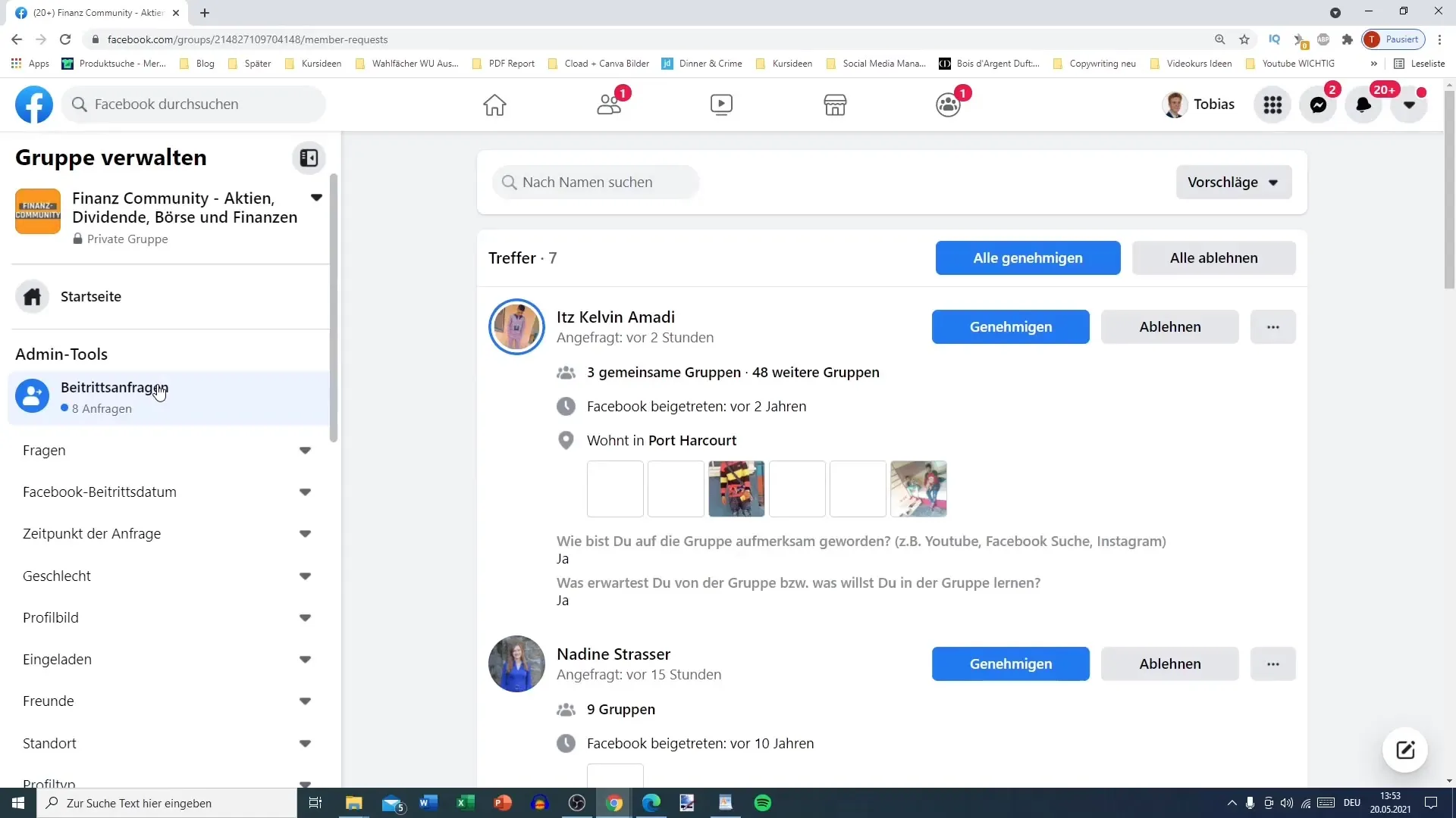 Instagram Reichweite steigern durch Facebook Gruppen