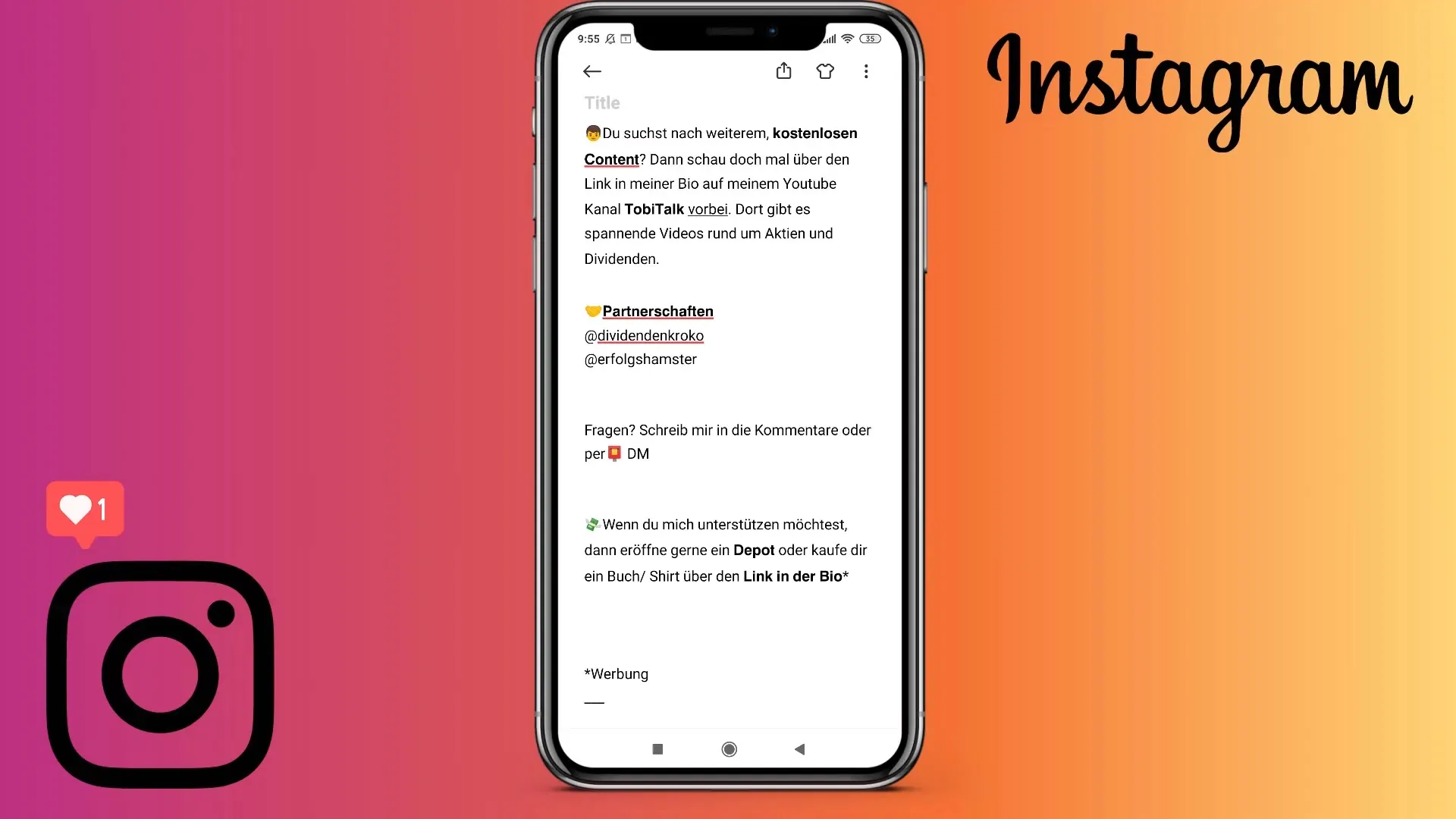 Crearea de șabloane de text eficiente pentru Instagram