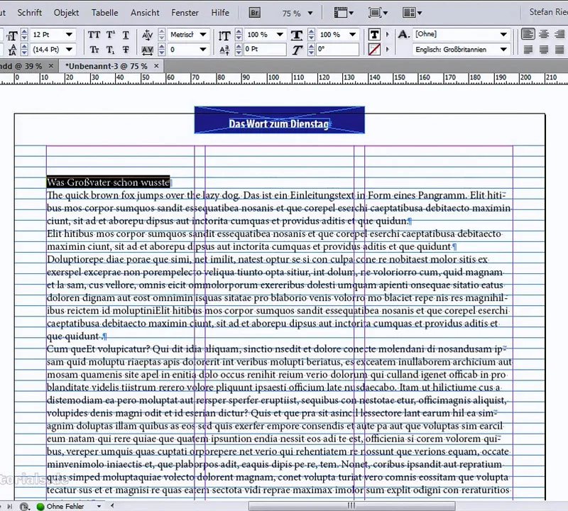 Formatear la columna con solo un clic