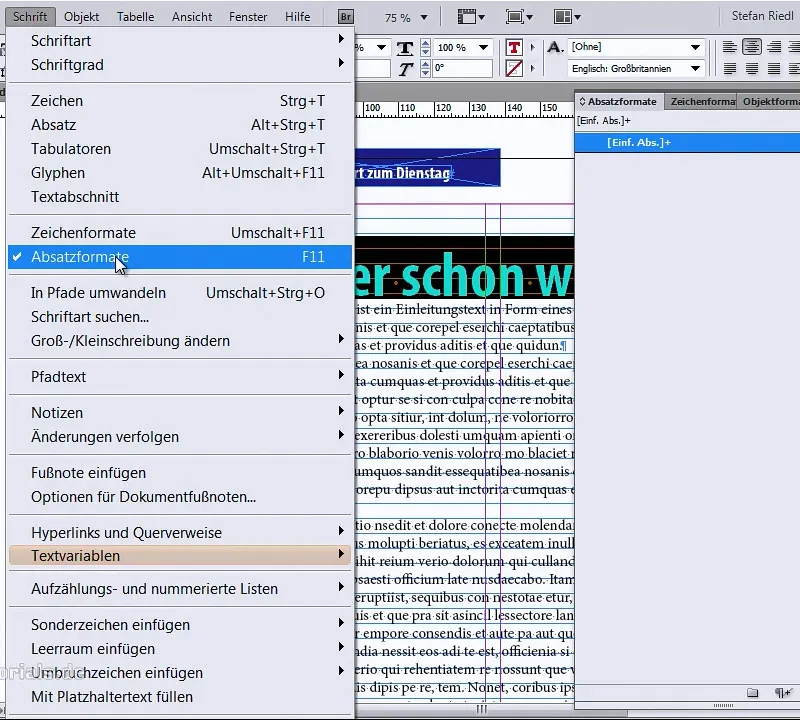 Formatear una columna con solo un clic