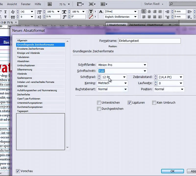 Formatear columna con un solo clic