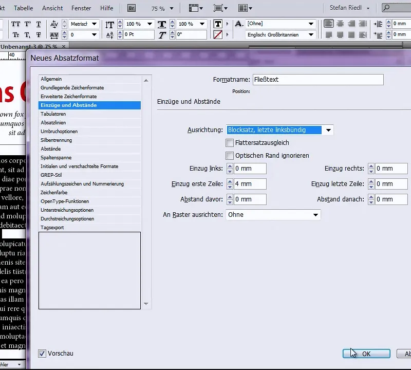 Formatear la columna con un solo clic