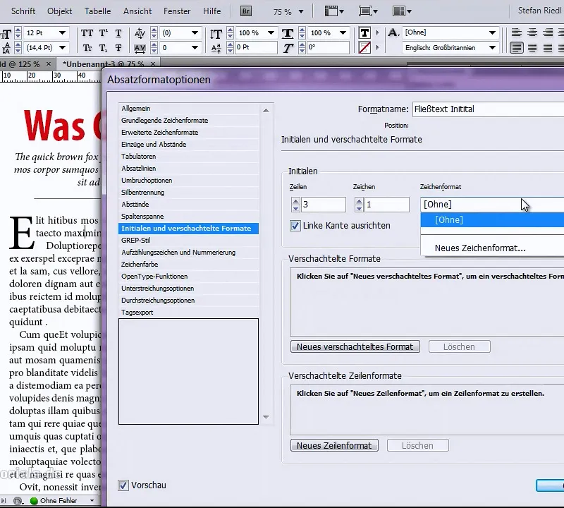 Formatear la columna con un solo clic