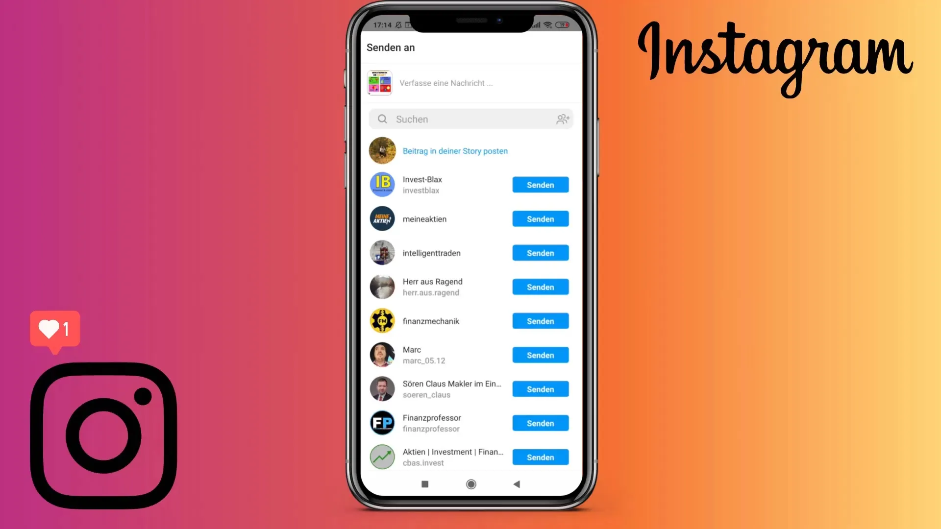 Instagram postings - More reach through effective strategies