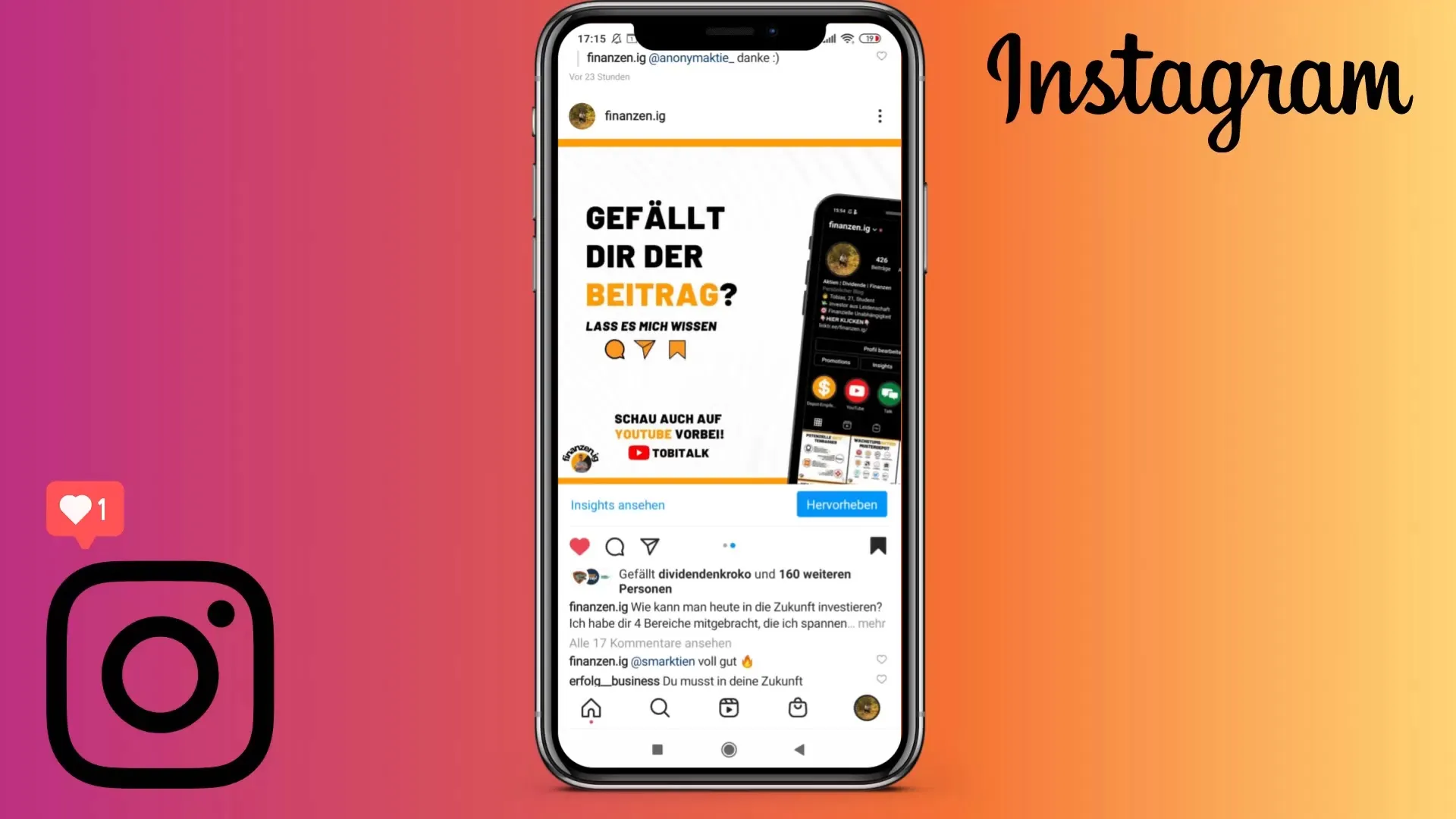Sendings on Instagram - More reach through effective strategies