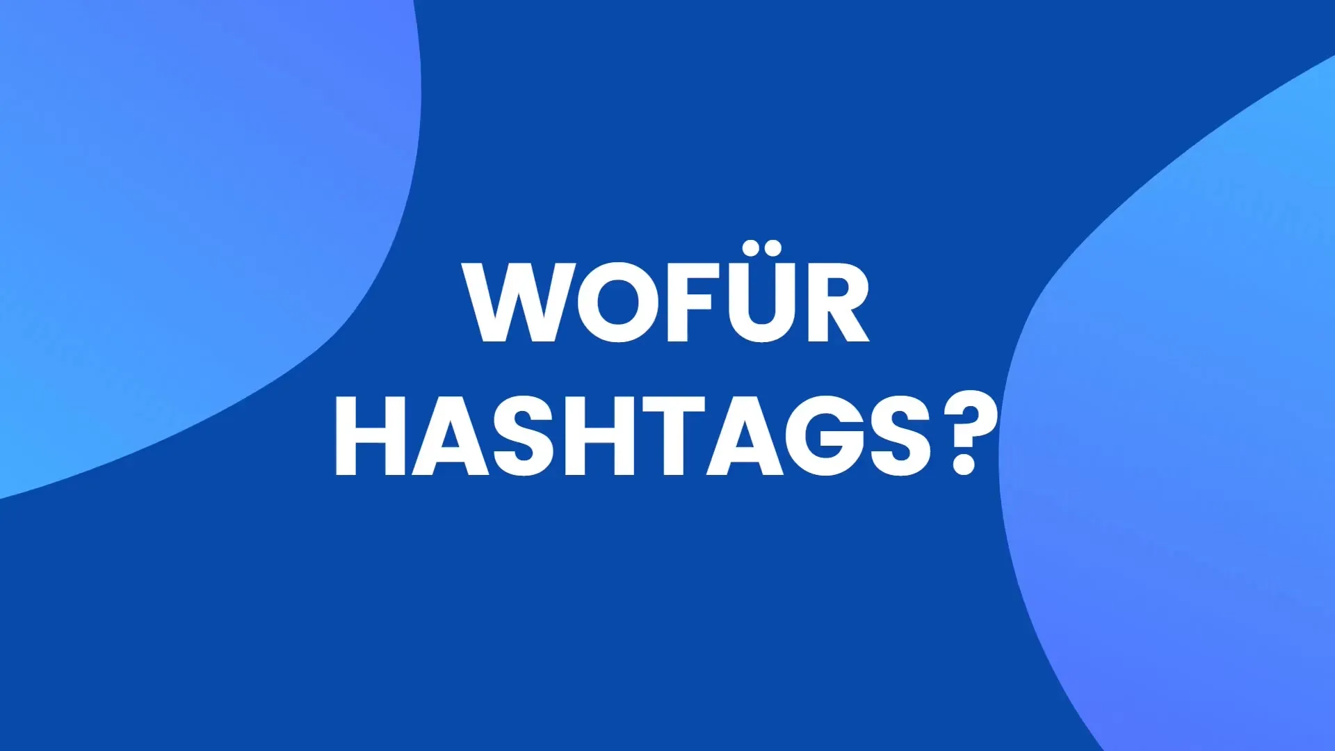 Strategic hashtag use for increased reach