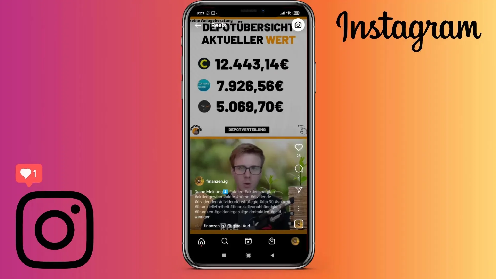 Use effective hashtags and keywords on Instagram