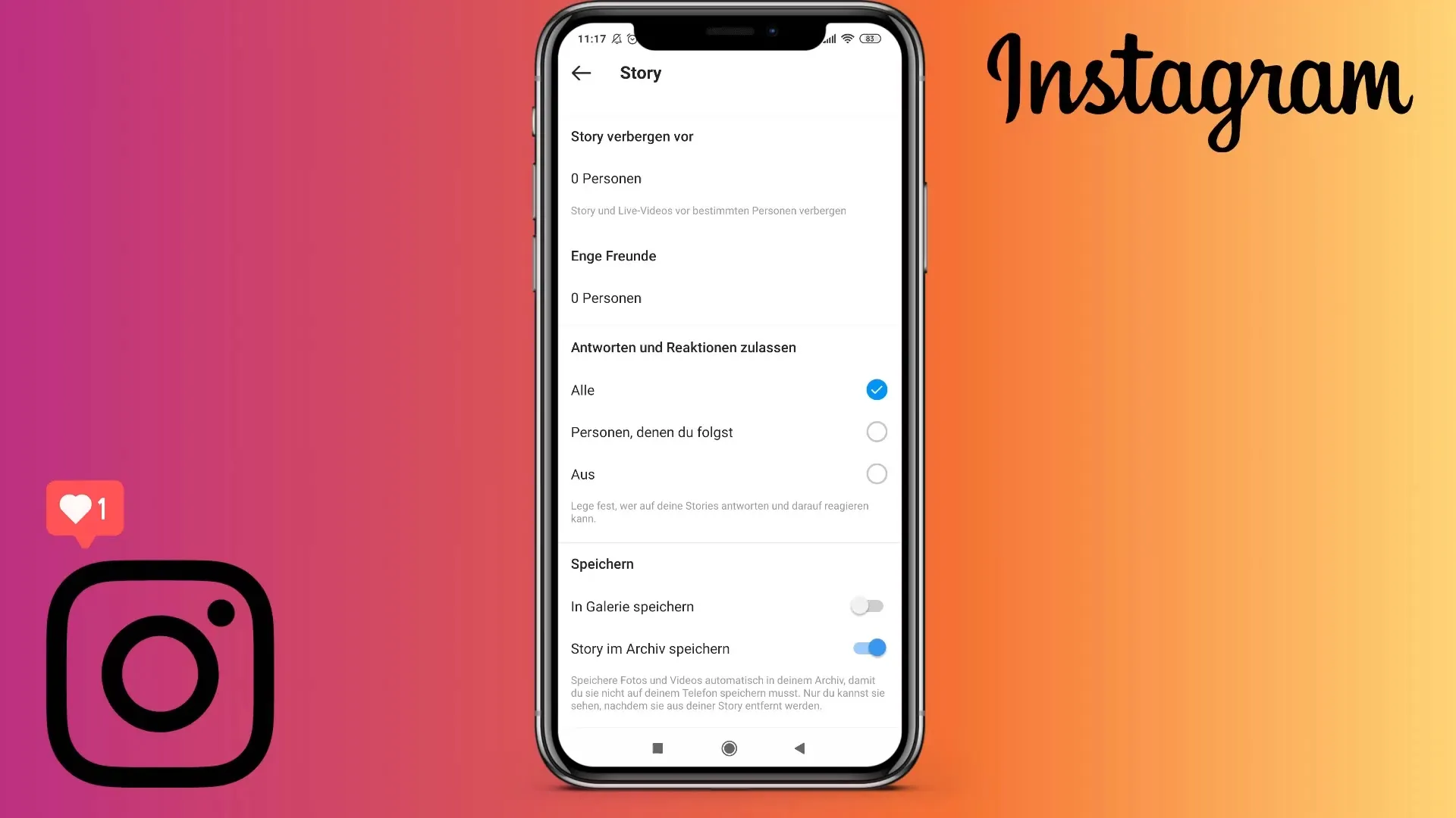 Gestionarea eficientă a poveștilor de pe Instagram: Salvare, Distribuire și Prieteni