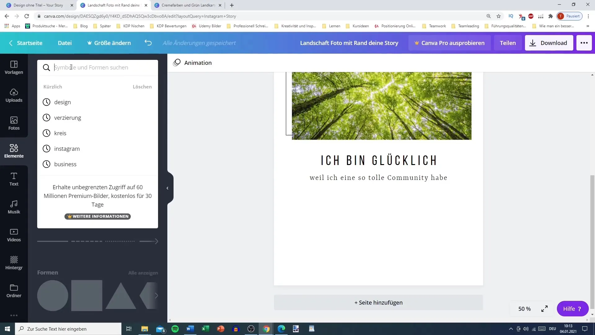 Create creative Instagram Stories with Canva