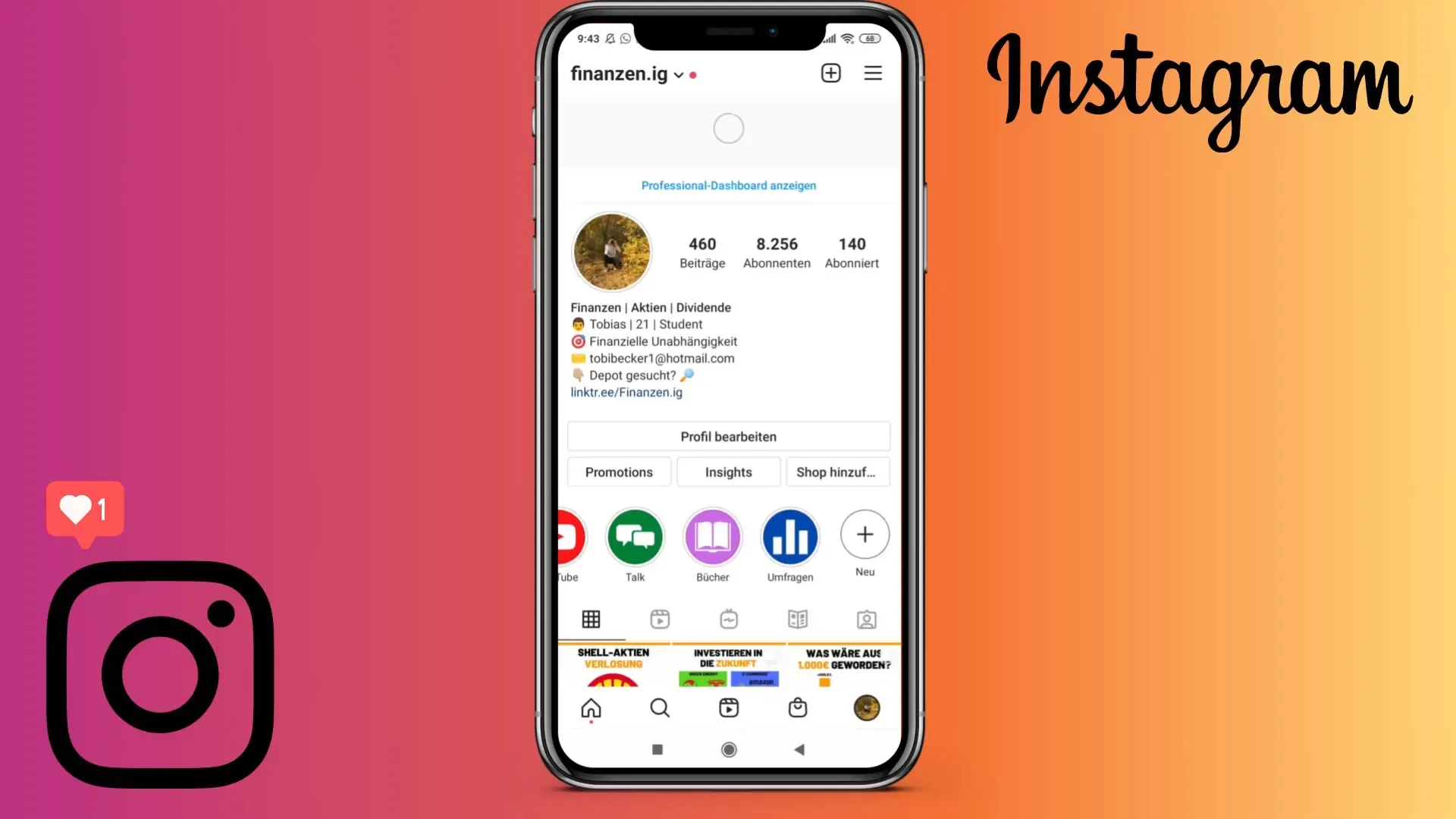 Ajouter des stories à la une sur Instagram