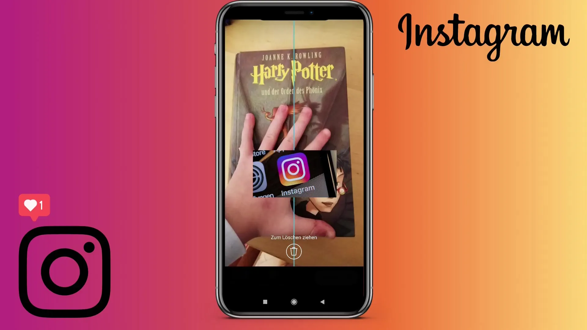 Creare storie creative su Instagram - Immagine in immagine