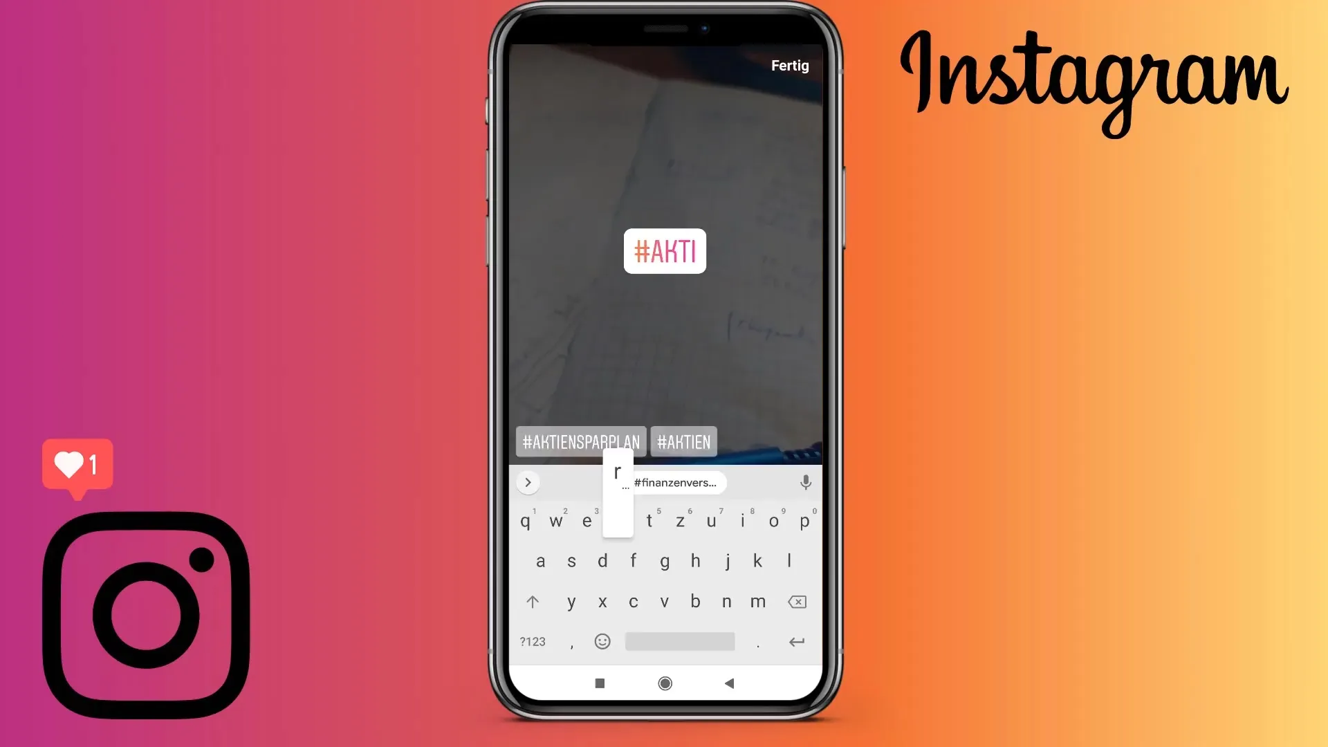 Hashtags in Instagram Stories richtig einsetzen