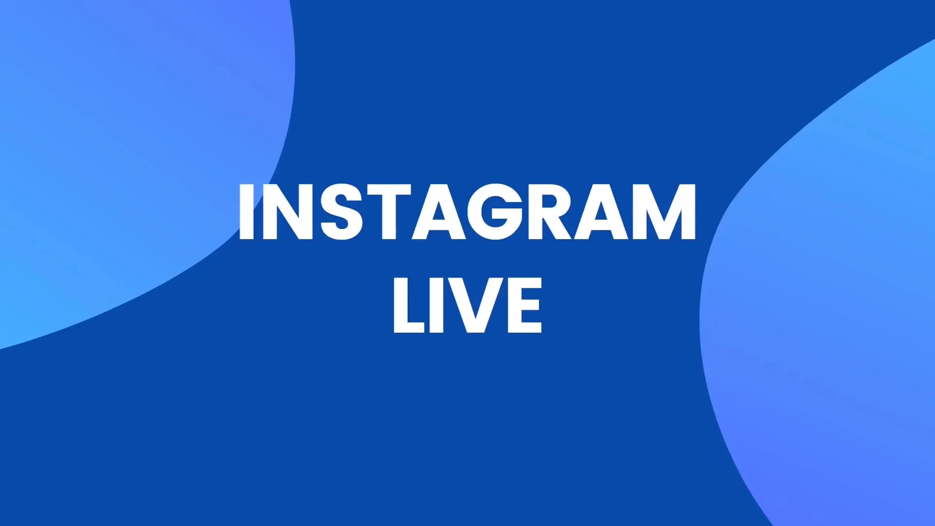 Instagram Live: Strategioita onnistuneeseen suoratoistoon