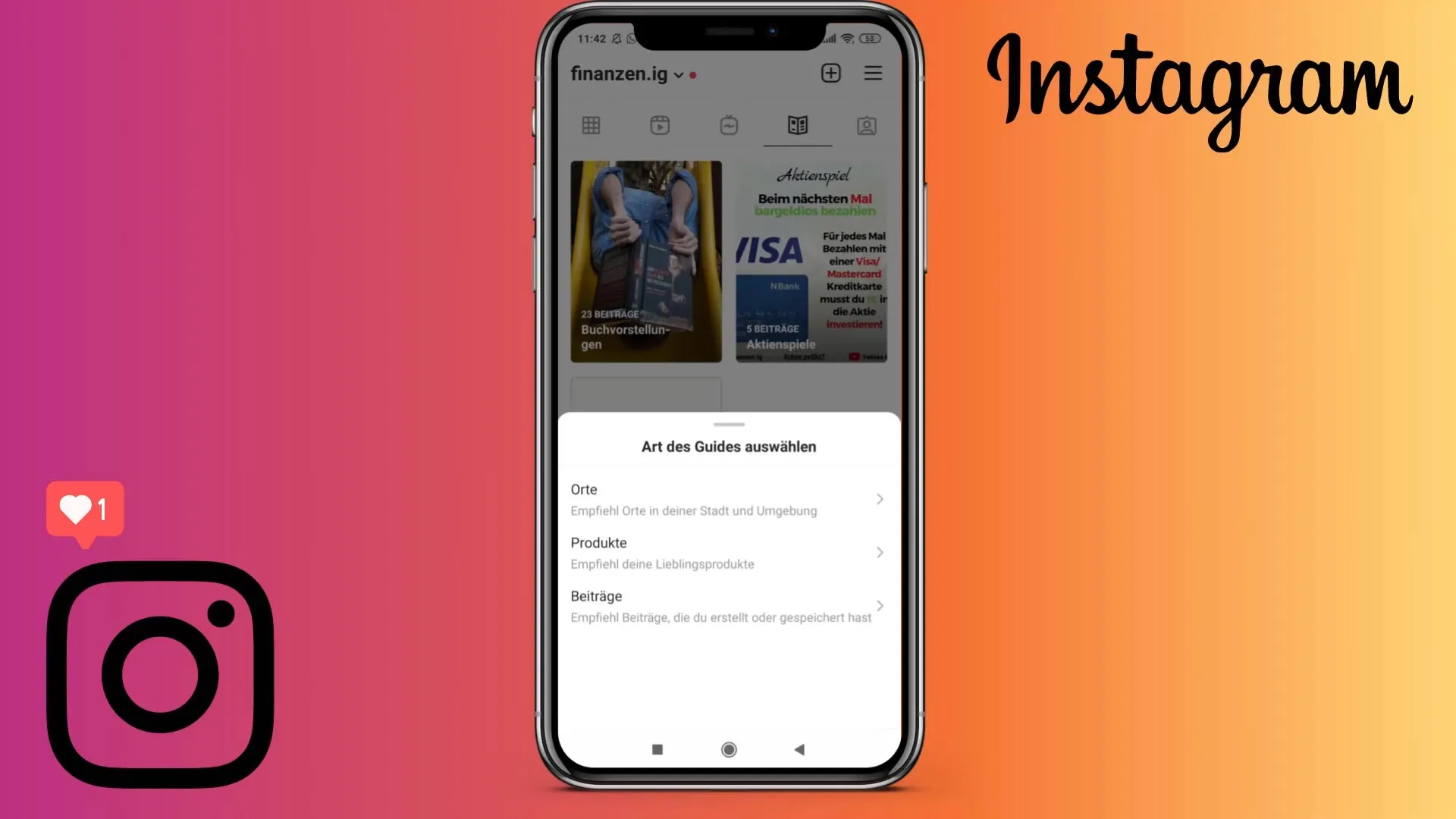 Create Instagram guides effectively for more reach