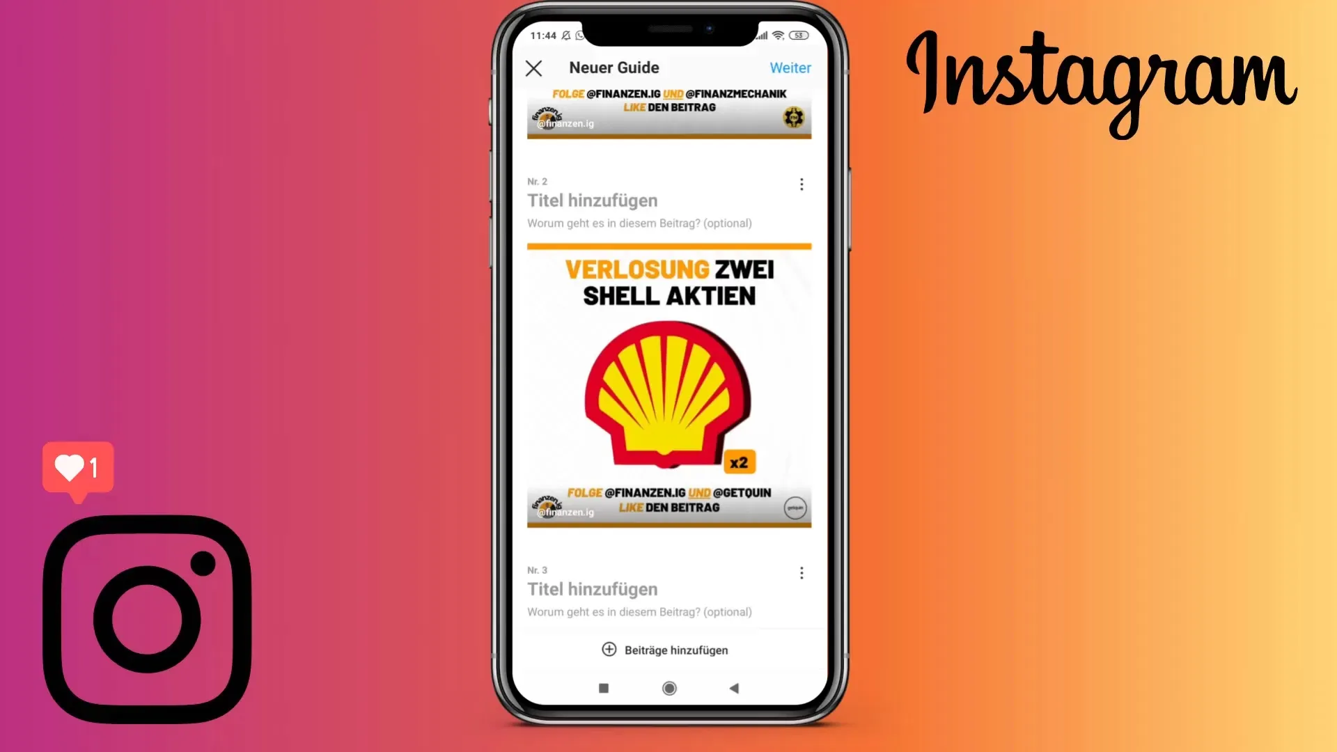 Create Instagram Guides effectively for more reach