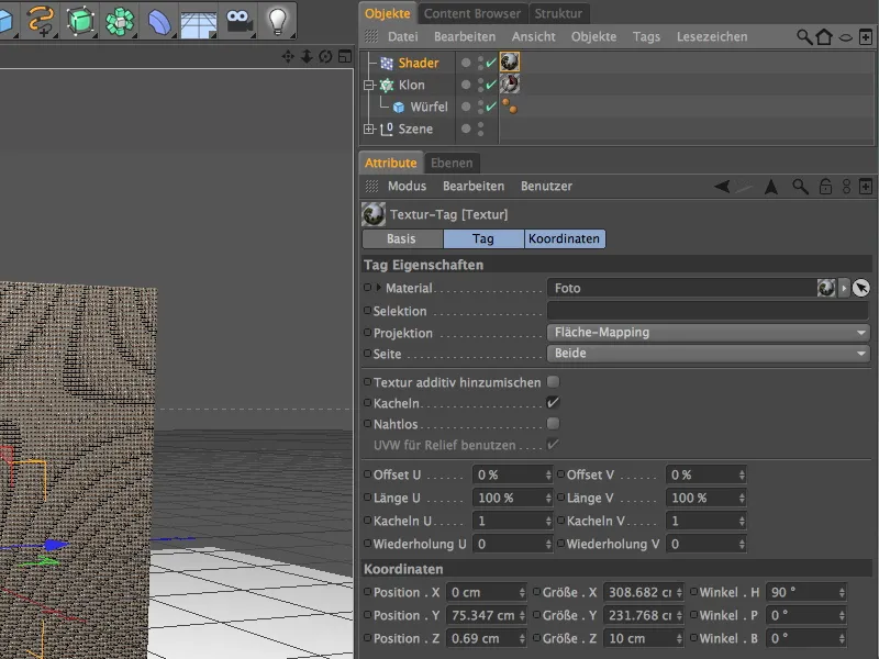 Neu in Release 13 - Bildmosaik mit dem Multi-Shader aus MoGraph