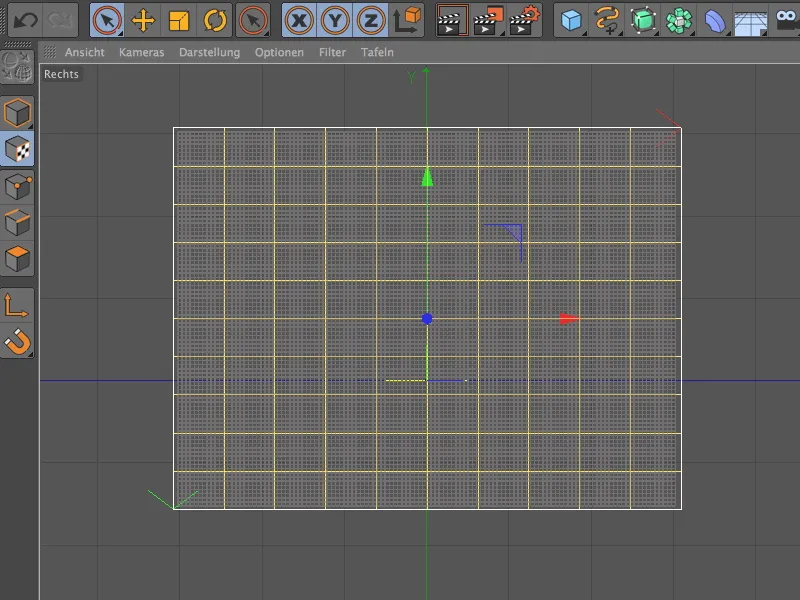 C4D Release 13: Image mosaic with multi-shader from MoGraph