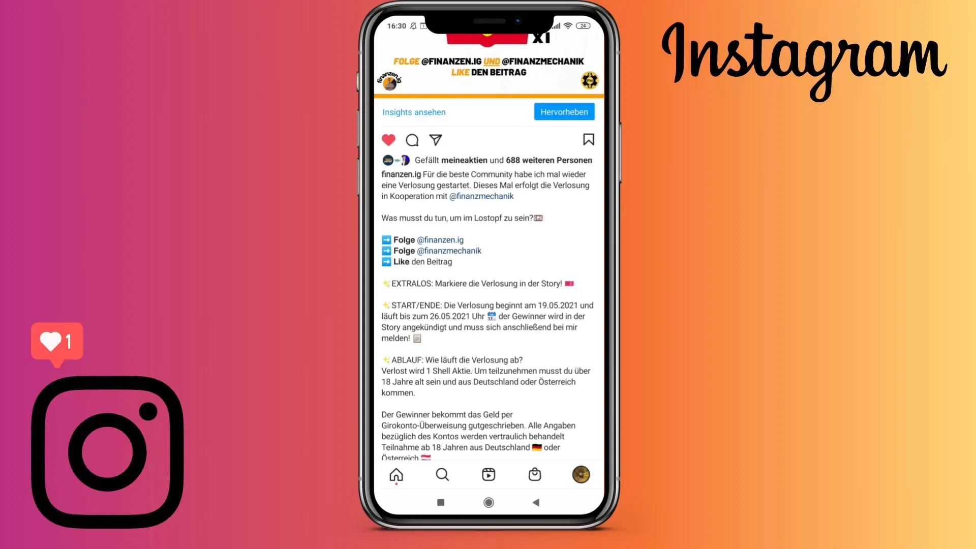 Strategie pro soutěže na Instagramu pro maximální růst