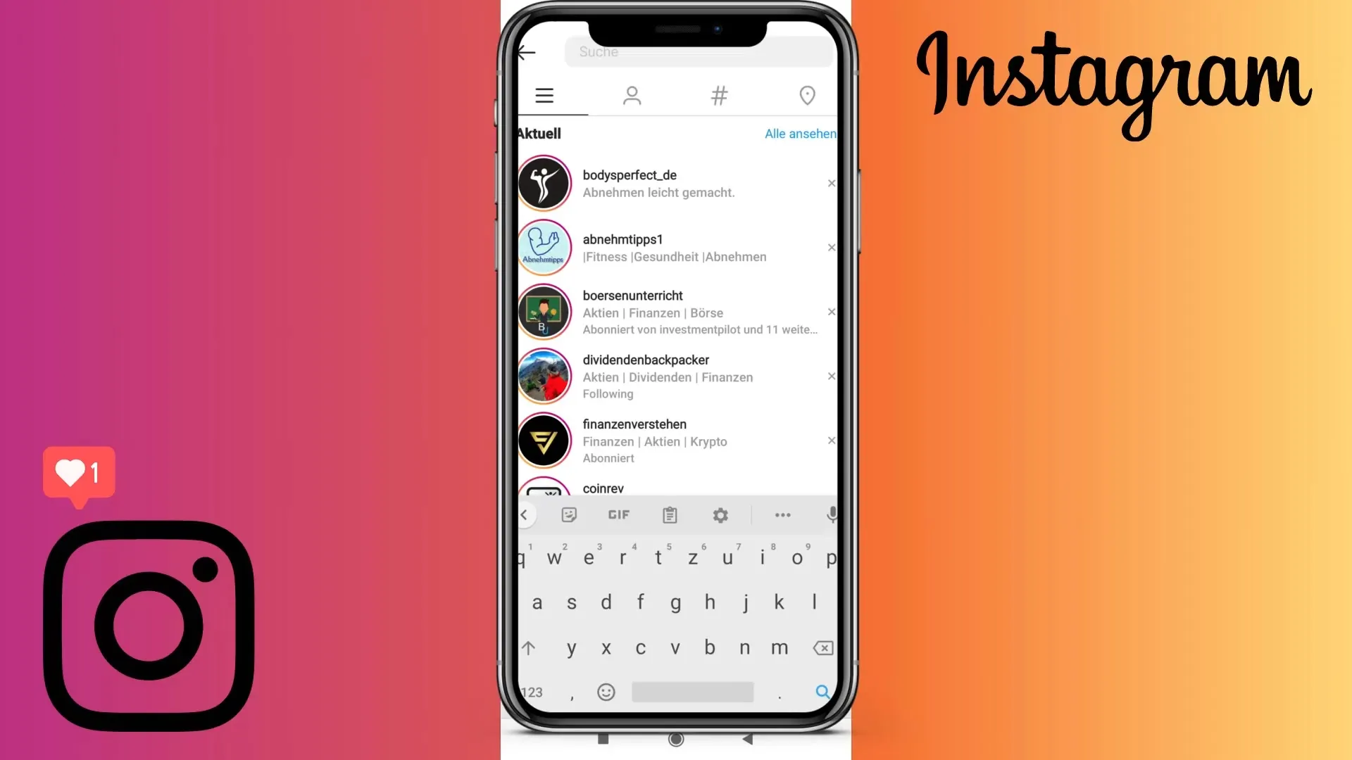 Instagrami avastamislehe efektiivne kasutamine turunduse jaoks