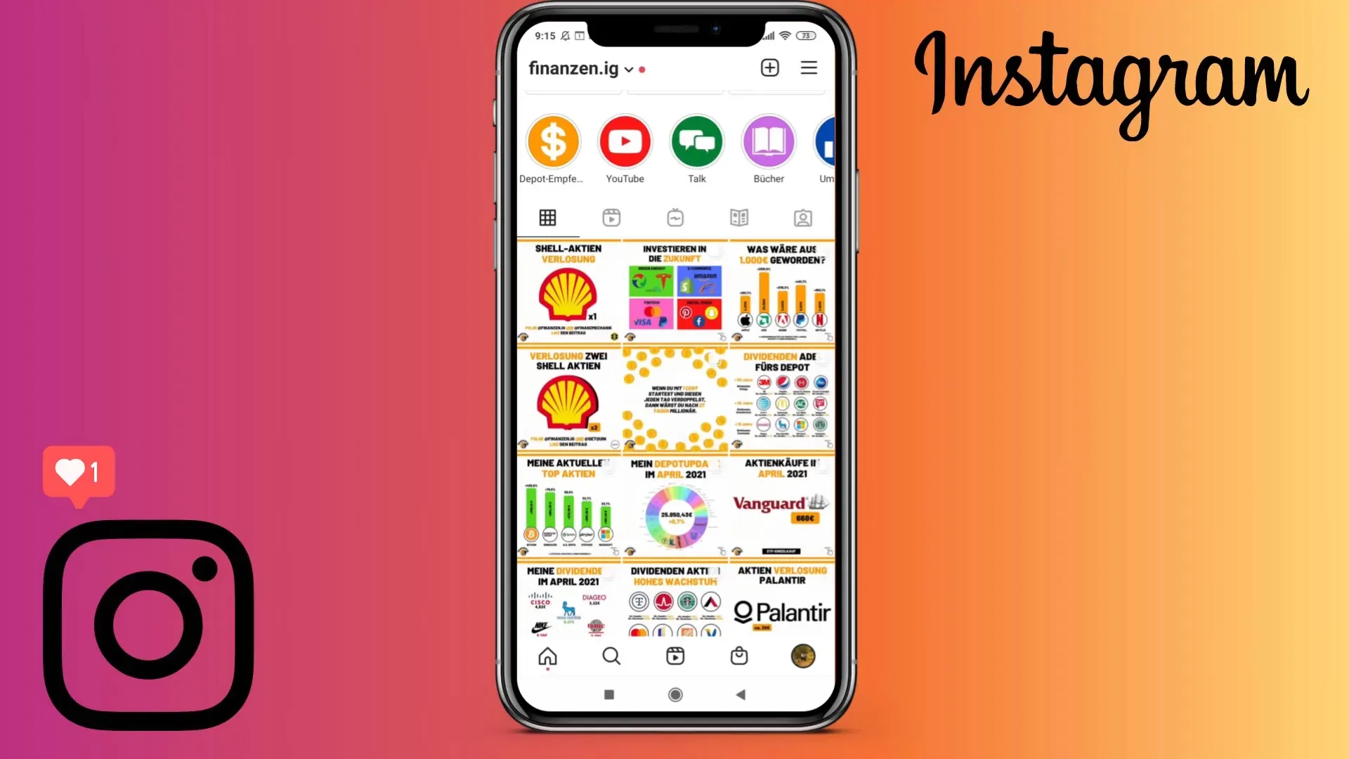 Instagram-Profil effektiv gestalten: So machst du es richtig
