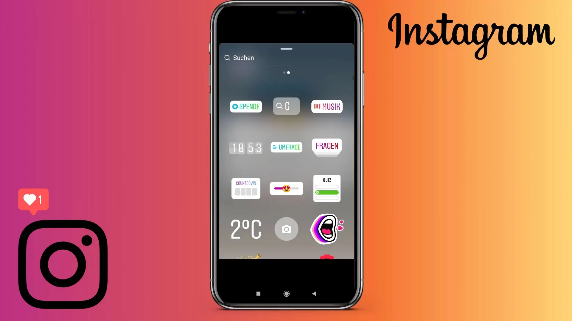 Adesivi interattivi su Instagram per aumentare l'interazione