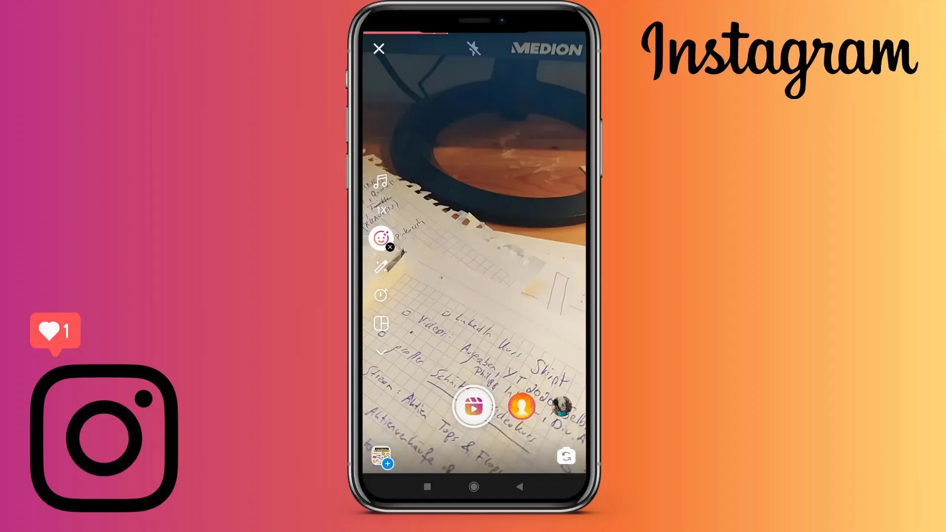 A înregistra Instagram Reels creative – Ghid pas cu pas