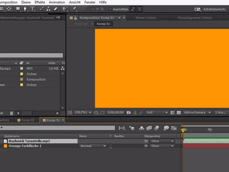Trucos y consejos para la animación en After Effects: Audio en las subcomposiciones