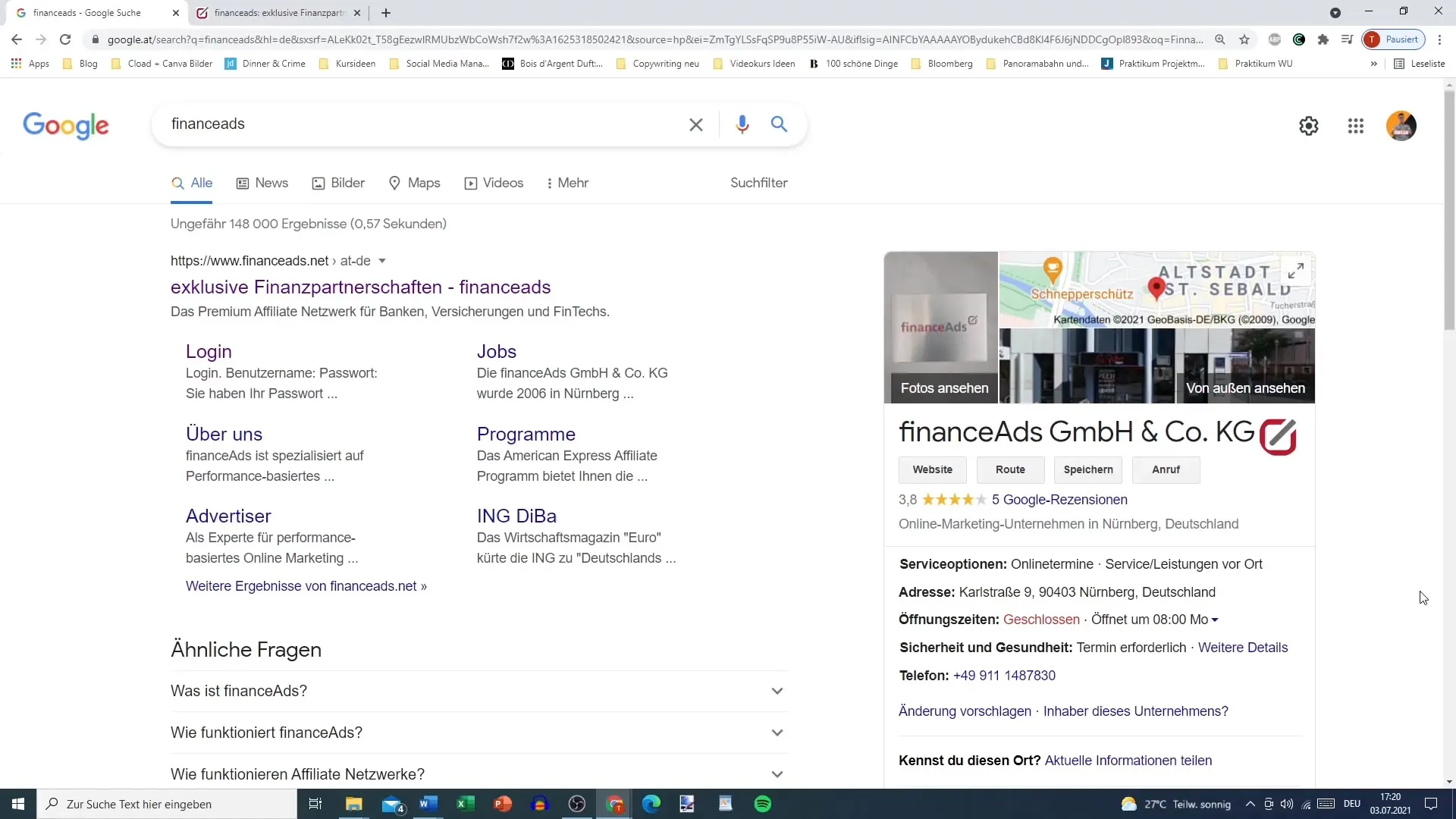 Peluang finansial dengan financeAds - Panduan langkah demi langkahmu