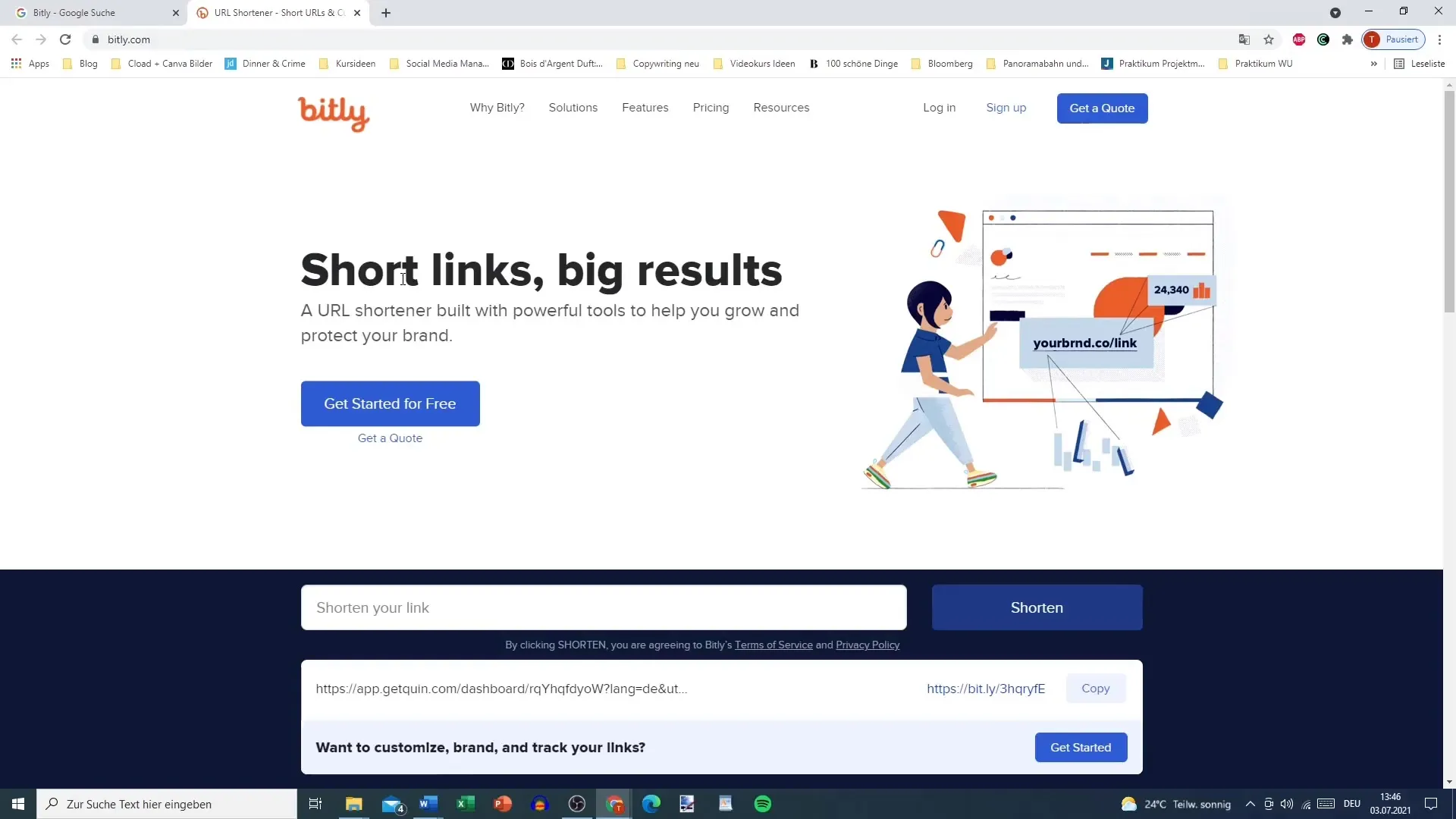 Mierzenie linków partnerskich za pomocą Bitly dla optymalnego sukcesu