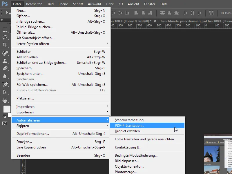 Neues in der Creative Cloud: Photoshop CC 14 (Juni 2013) – 07 Bridge CC und 3D-Funktionen