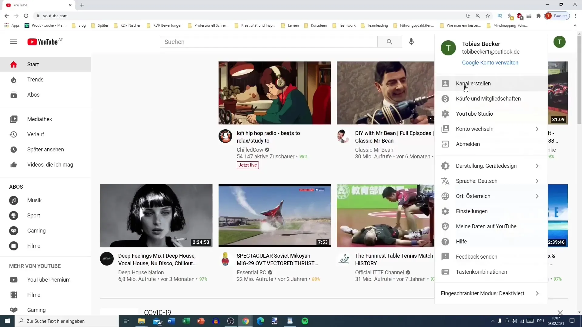 Stwórz swój kanał na YouTube krok po kroku
