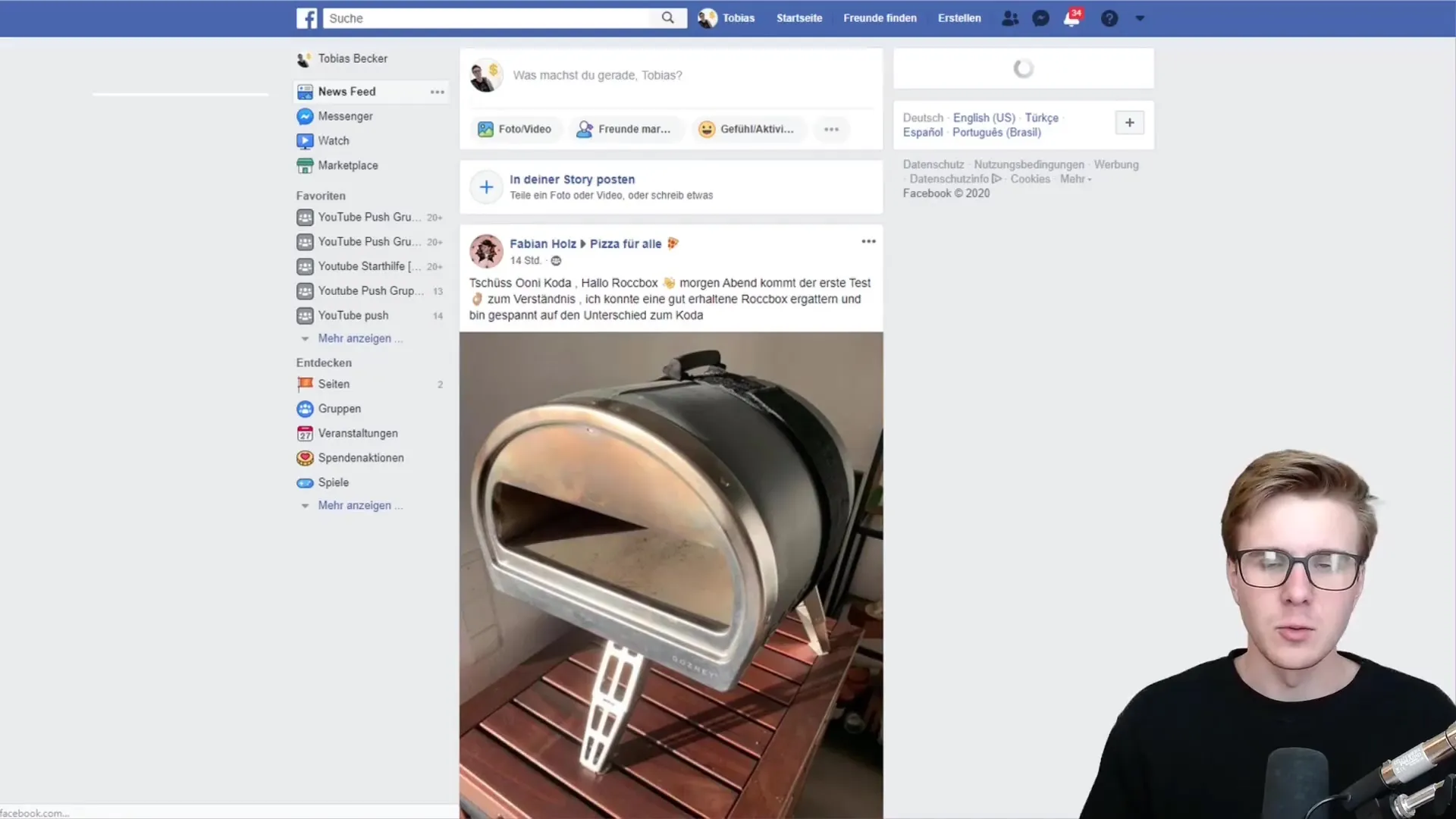 Facebook jako główny kanał marketingowy