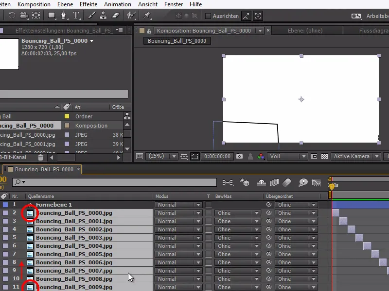 Trucos y consejos para la animación en After Effects: Invertir el orden de las capas