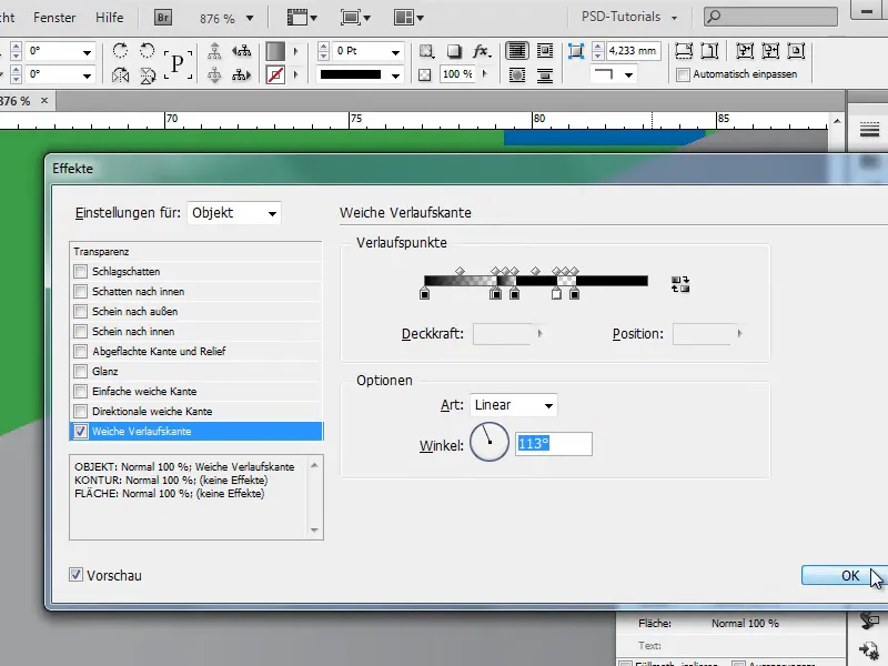 Tipps &amp; Tricks zu Adobe InDesign: Coole Effekte durch die weiche Verlaufskante
