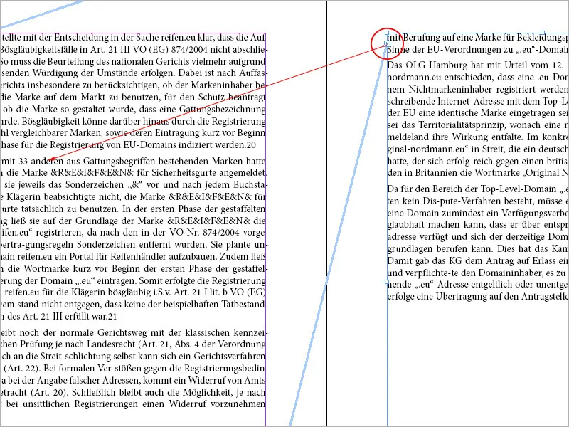 Καταγραφή κειμένων στο InDesign
