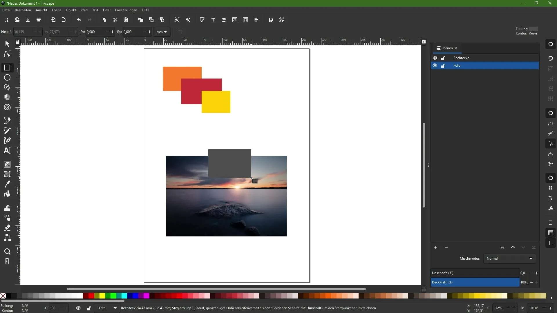 Inkscape: Εργαστείτε αποτελεσματικά με στρώματα και χρησιμοποιήστε δημιουργικές λειτουργίες ανάμειξης