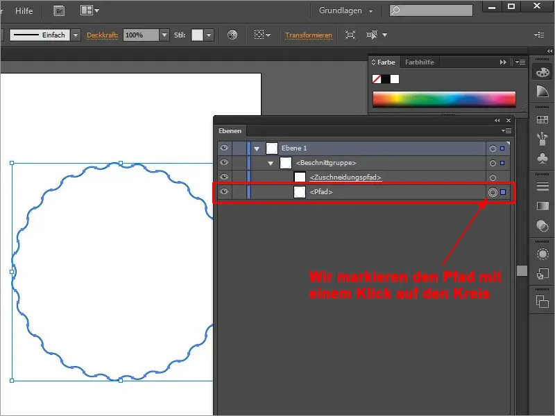 Sfaturi și trucuri pentru Adobe InDesign: Păstrarea grosimii conturului și în cazul formei undulate.
