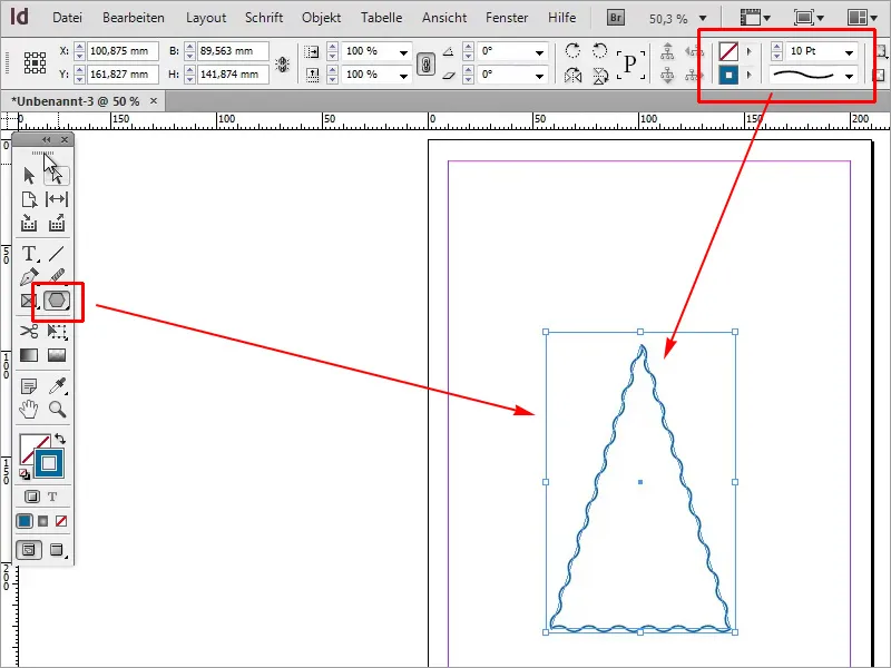 Sfaturi și trucuri pentru Adobe InDesign: Mențineți grosimea conturului și în cazul formelor ondulate