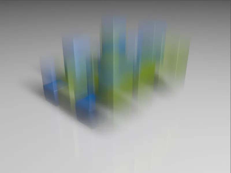 Nieuw in Release 13 - Bewegingsonscherpte met de fysieke renderer.