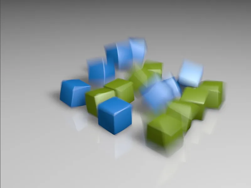 Nieuw in Release 13 - Bewegingsonscherpte met de fysieke renderaar.