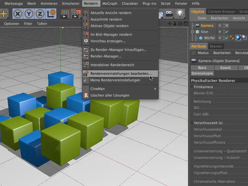 Nieuw in release 13 - Bewegingsonscherpte met de fysische renderer