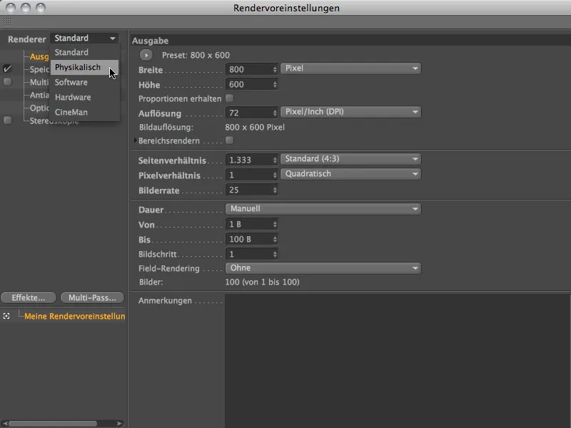 Nieuw in Release 13 - Bewegingsonscherpte met de fysische renderer.