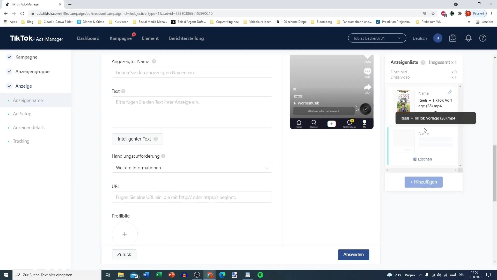 Efektívne vyberať videá z knižnice TikToku