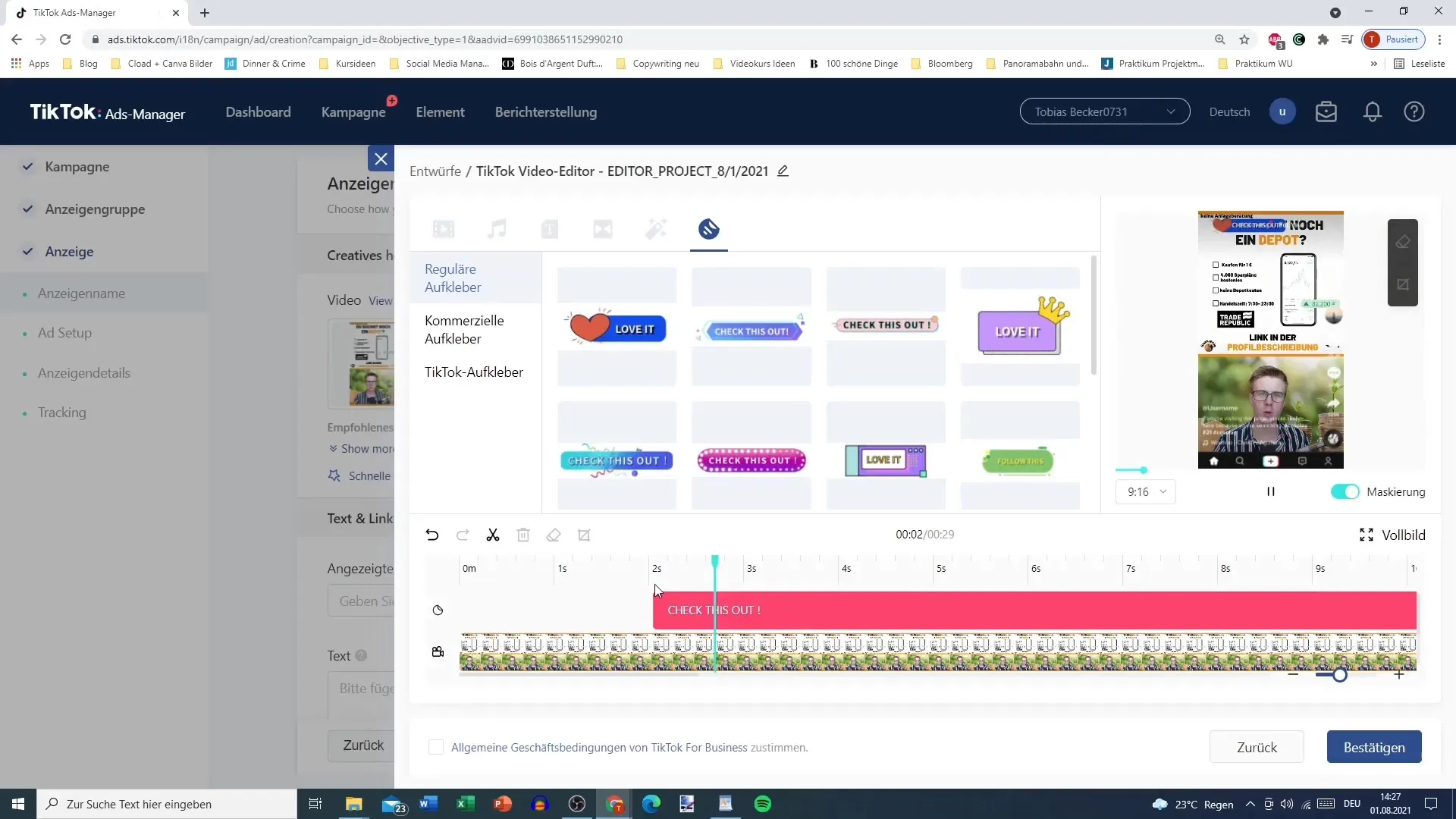 Optimálne využitie editora videí TikTok v manažéri reklám