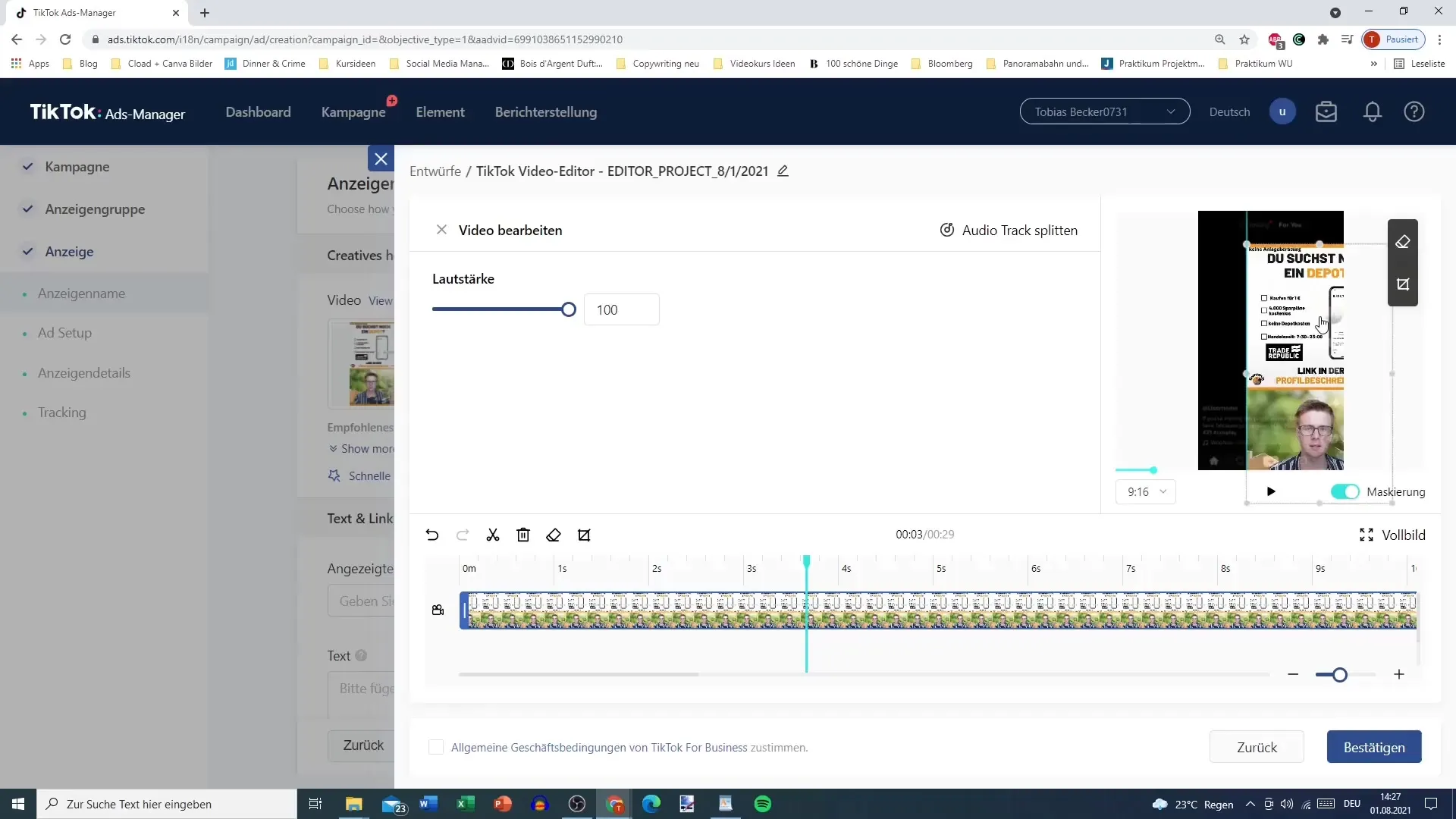 Optimálne využitie editora videí TikTok v manažéri reklám