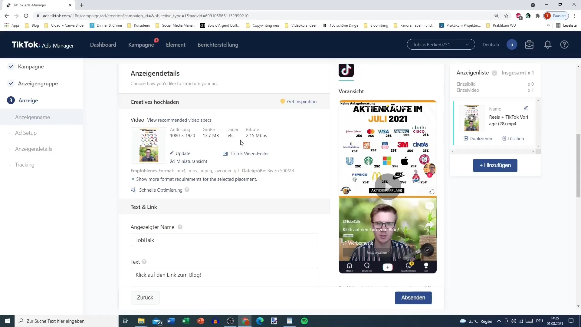 Optimálne využitie TikTok video-editora v Ads-Manažéri