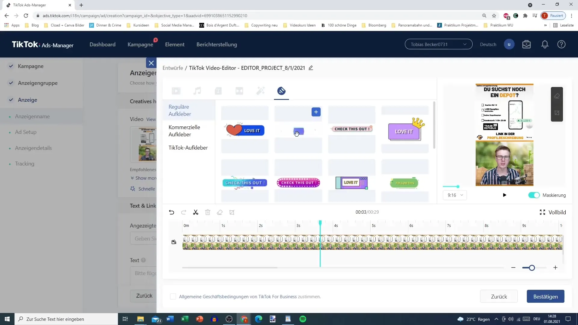 Optimálne využitie videoeditora TikTok v Ads manažéri